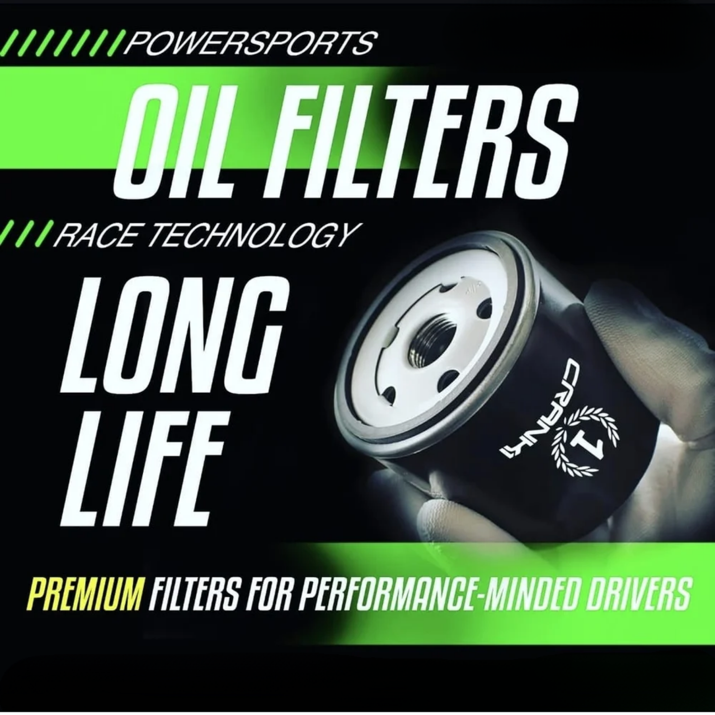 Crank1 Royal Enfield Continental GT 650 (2018 Onwards) Performance Oil Filters - CPO-515
