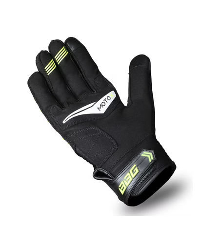 BBG Motocross Riding Gloves - Neon