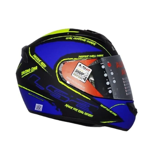 LS2 FF352 Rookie Brush Helmet - Black Yellow - LS2