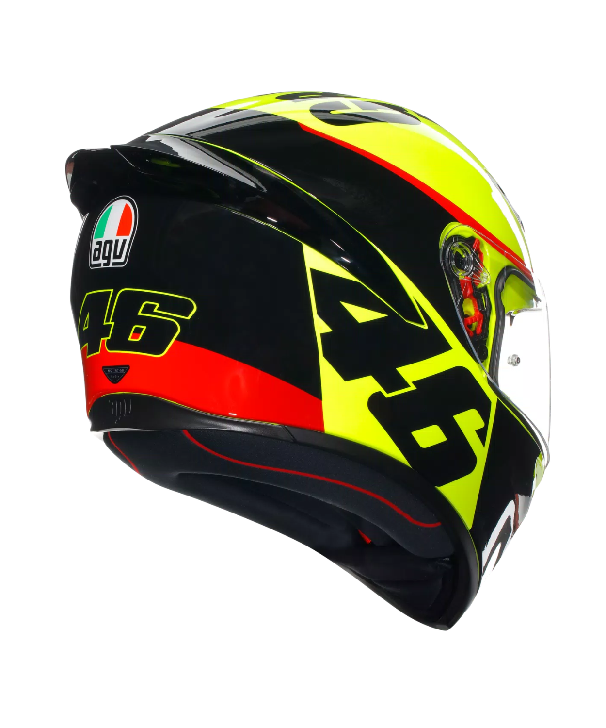 AGV K1S Grazie Vale 018 Helmet - Gloss Yellow Black