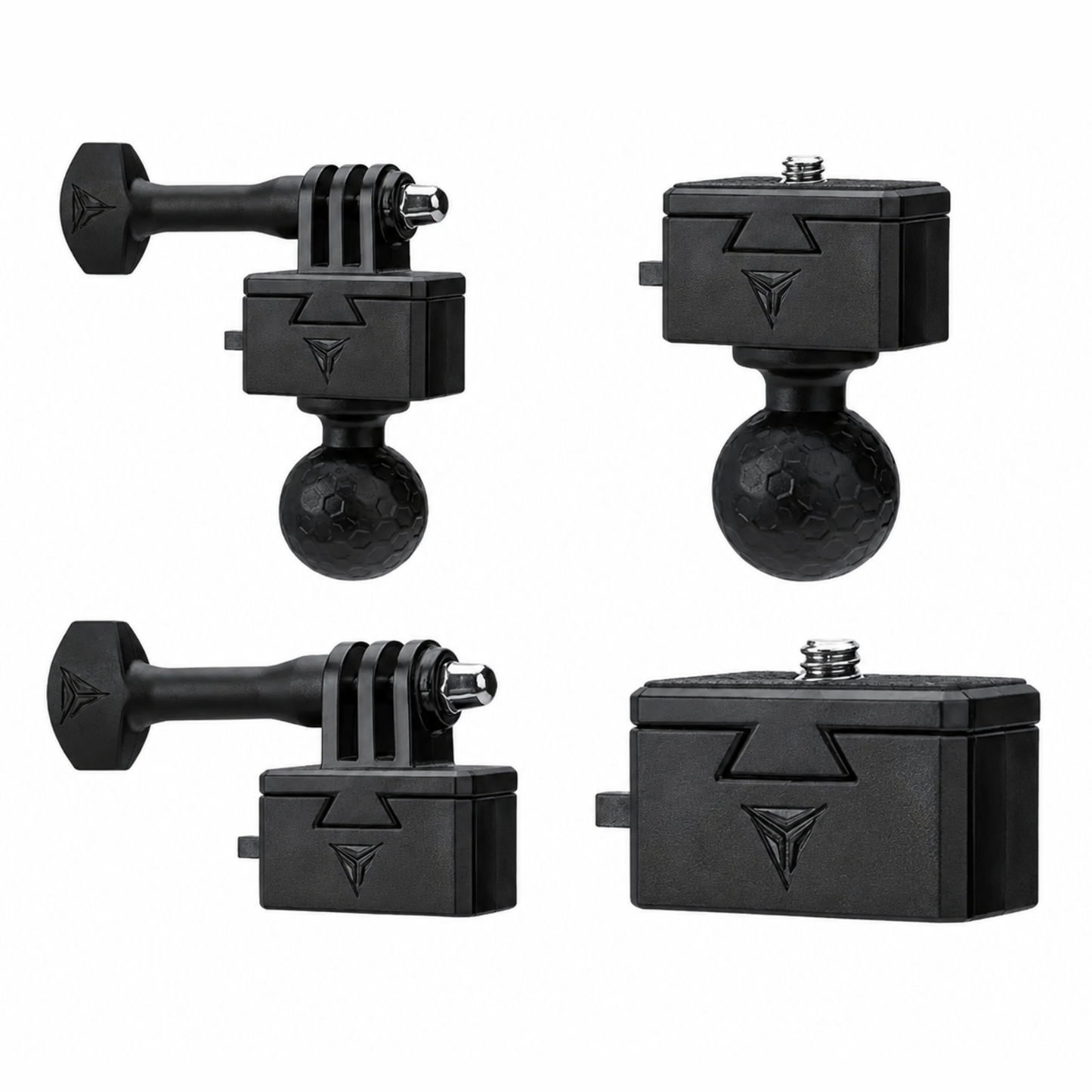 Motowolf Go Pro Action Camera Quick Release Adapter with Ball Head