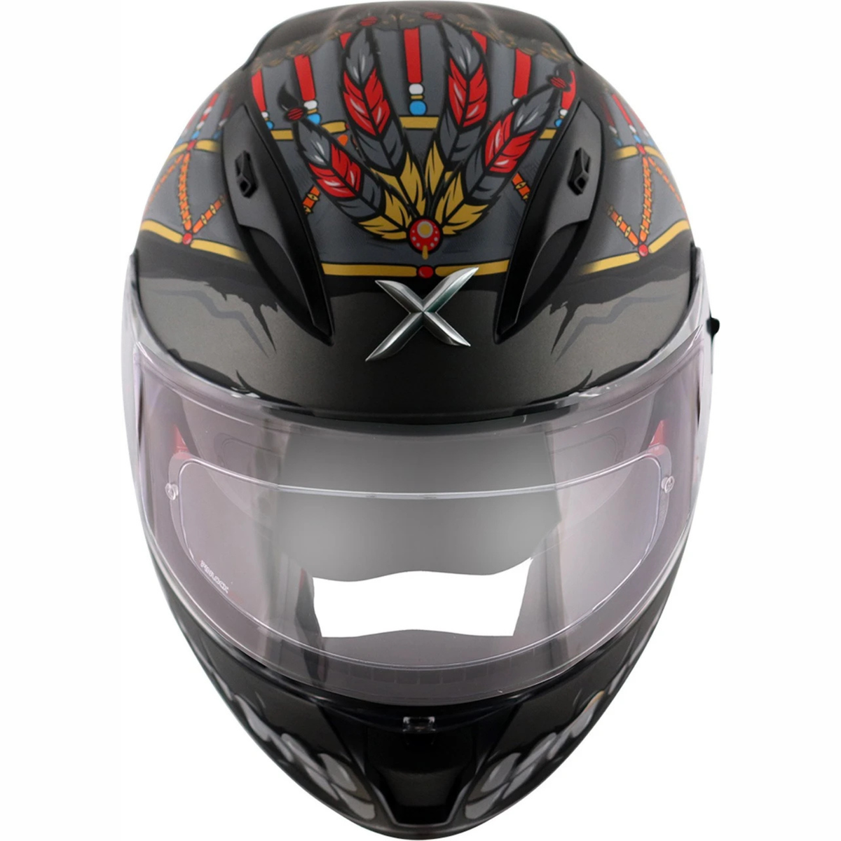 AXOR Street Freedom Helmet Black Red - AXOR