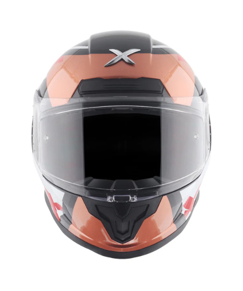 Axor Saber X-Sport Helmet - Gloss Black Orange