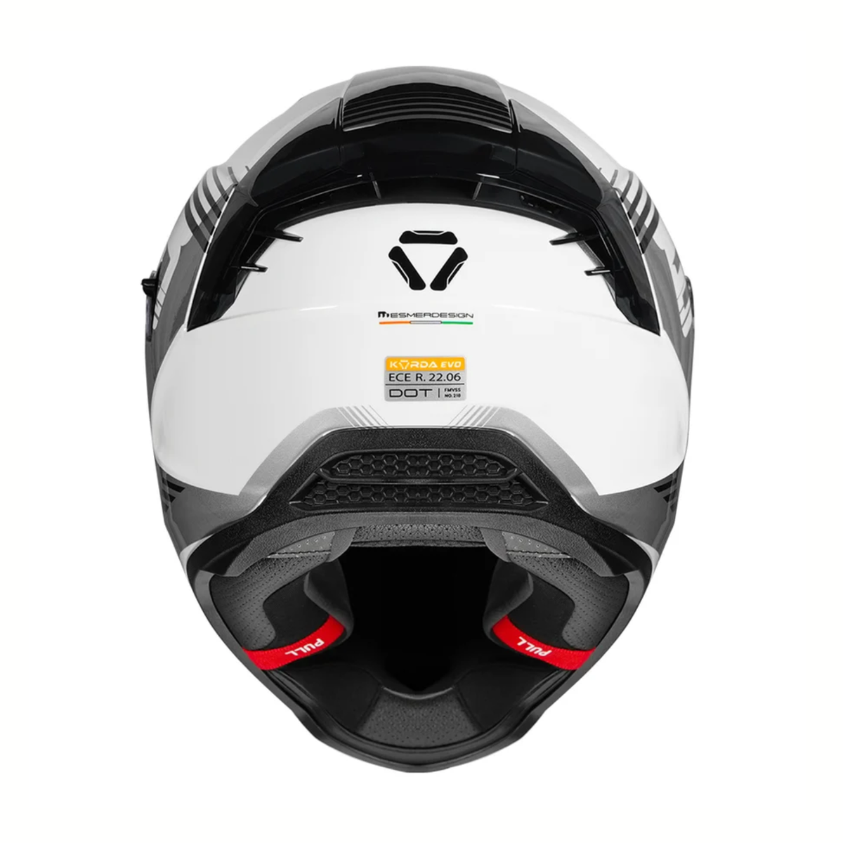 Korda EVO Artemis Helmet - Gloss White Grey