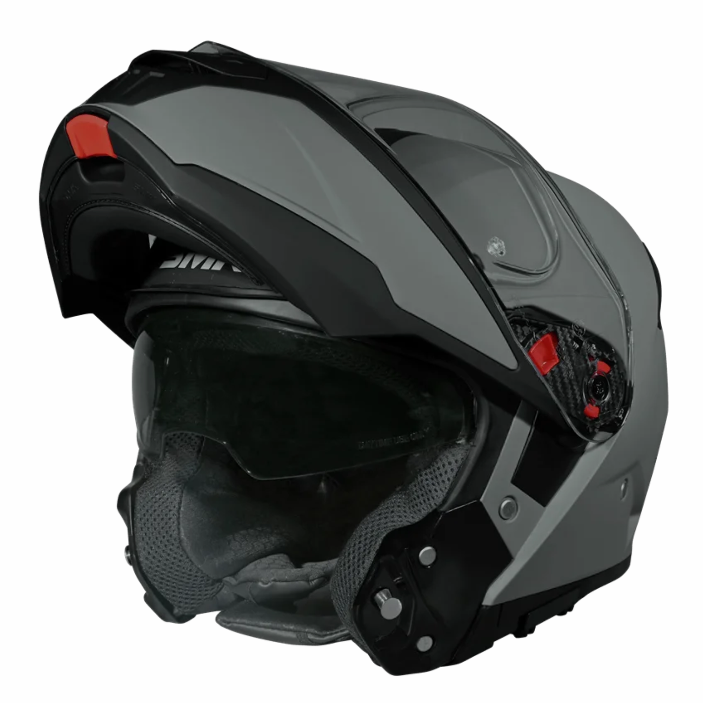 SMK Gullwing Nardo MA600 Flip Up Helmet - Solid Matt Grey