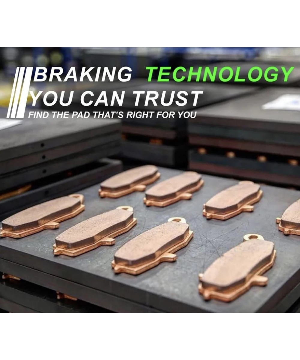 Crank1 Sintered Brake Pads for Scram 440