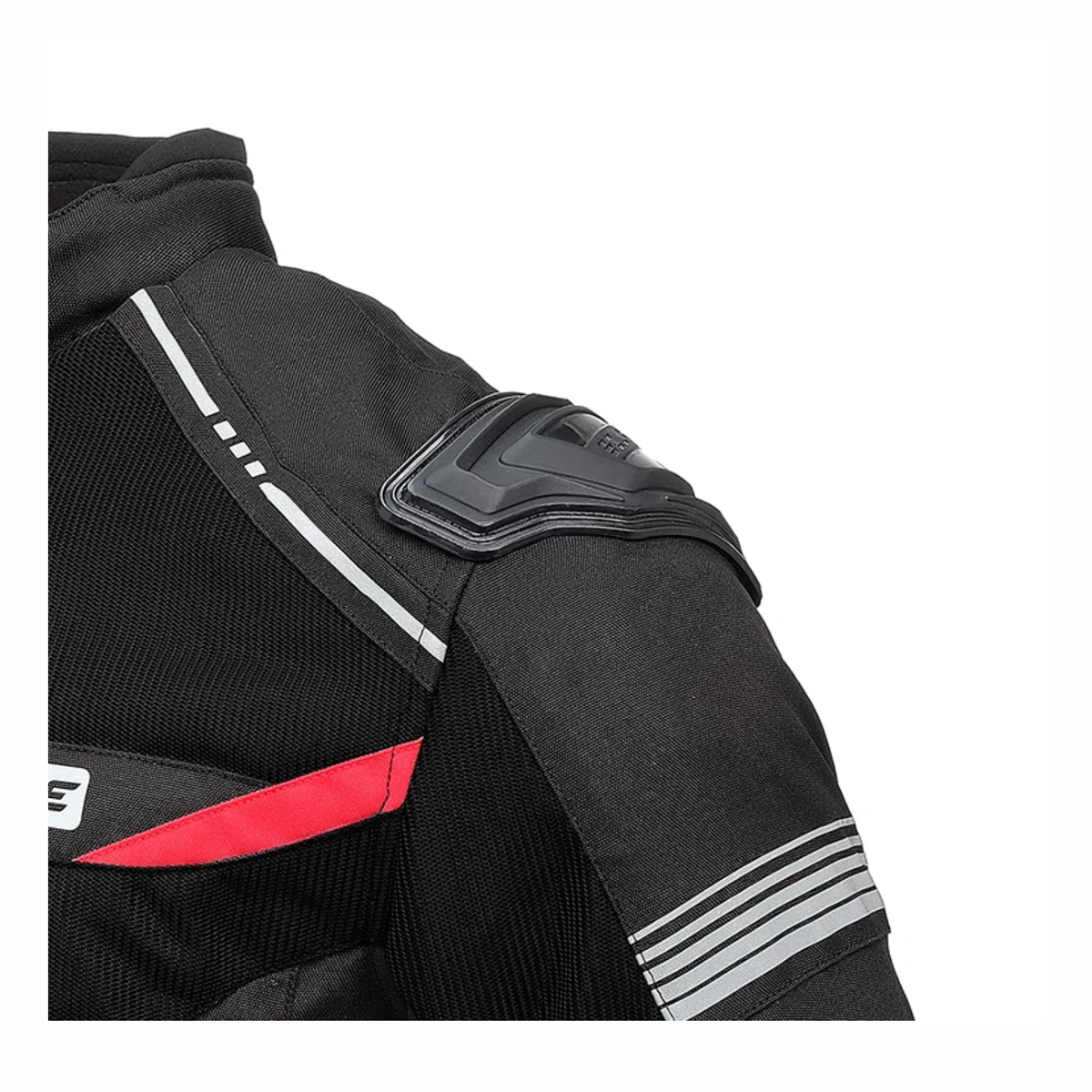 Solace Ramble V2 Motorcycle Riding Jacket - Black Red