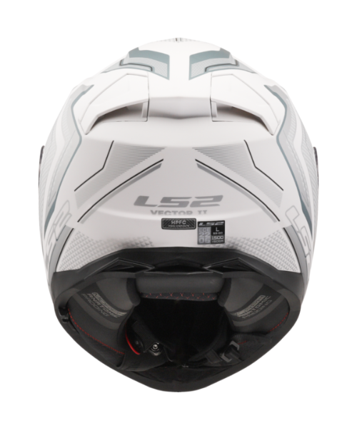 LS2 FF811 Vector II Alizer Helmet - White Silver