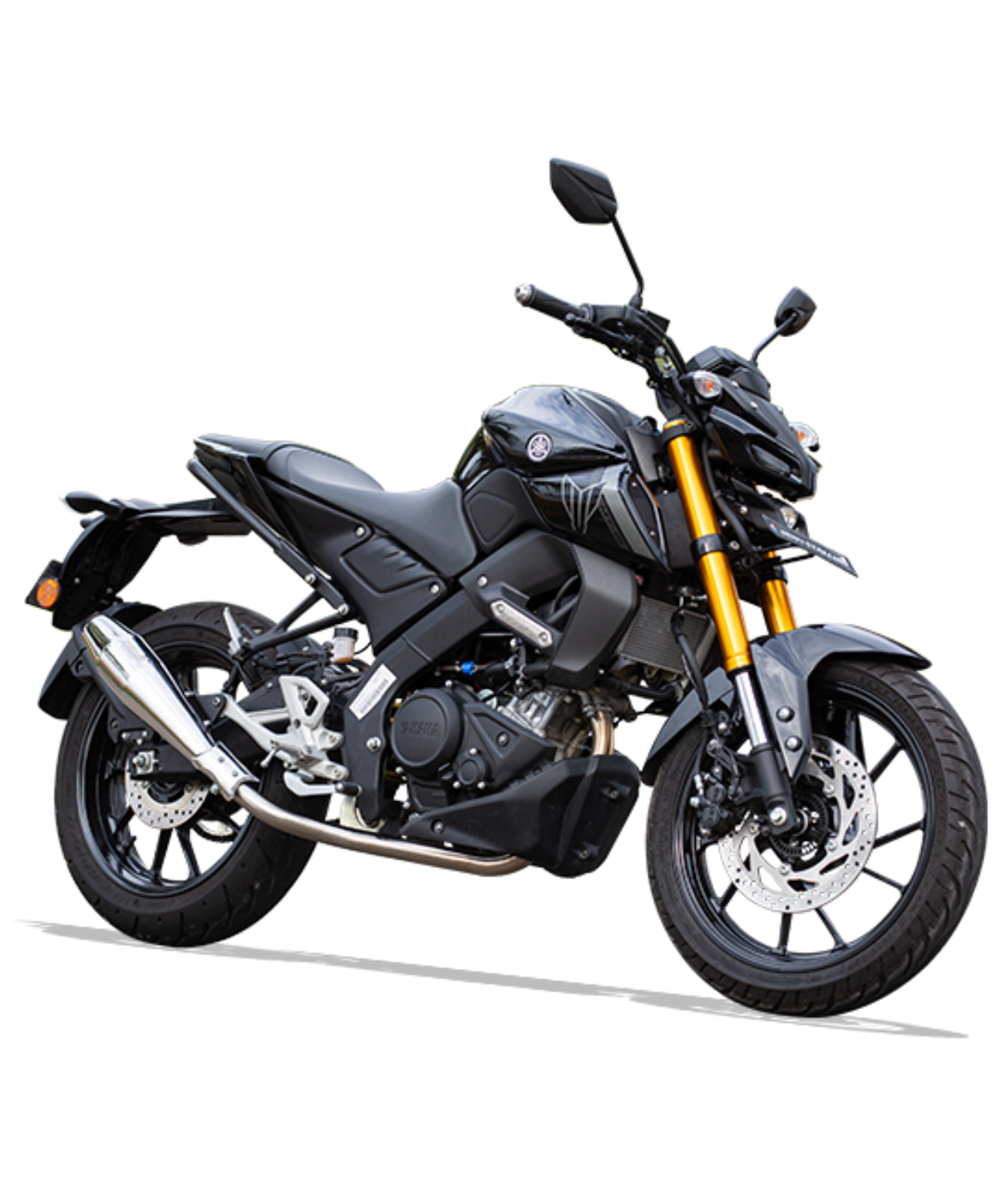 Silver Stallion Yamaha Strom M15 Full System Performace Exhaust - Silver