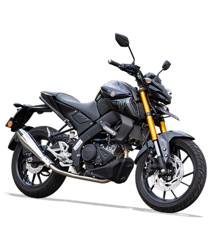 Silver Stallion Yamaha Strom M15 Full System Performace Exhaust - Silver