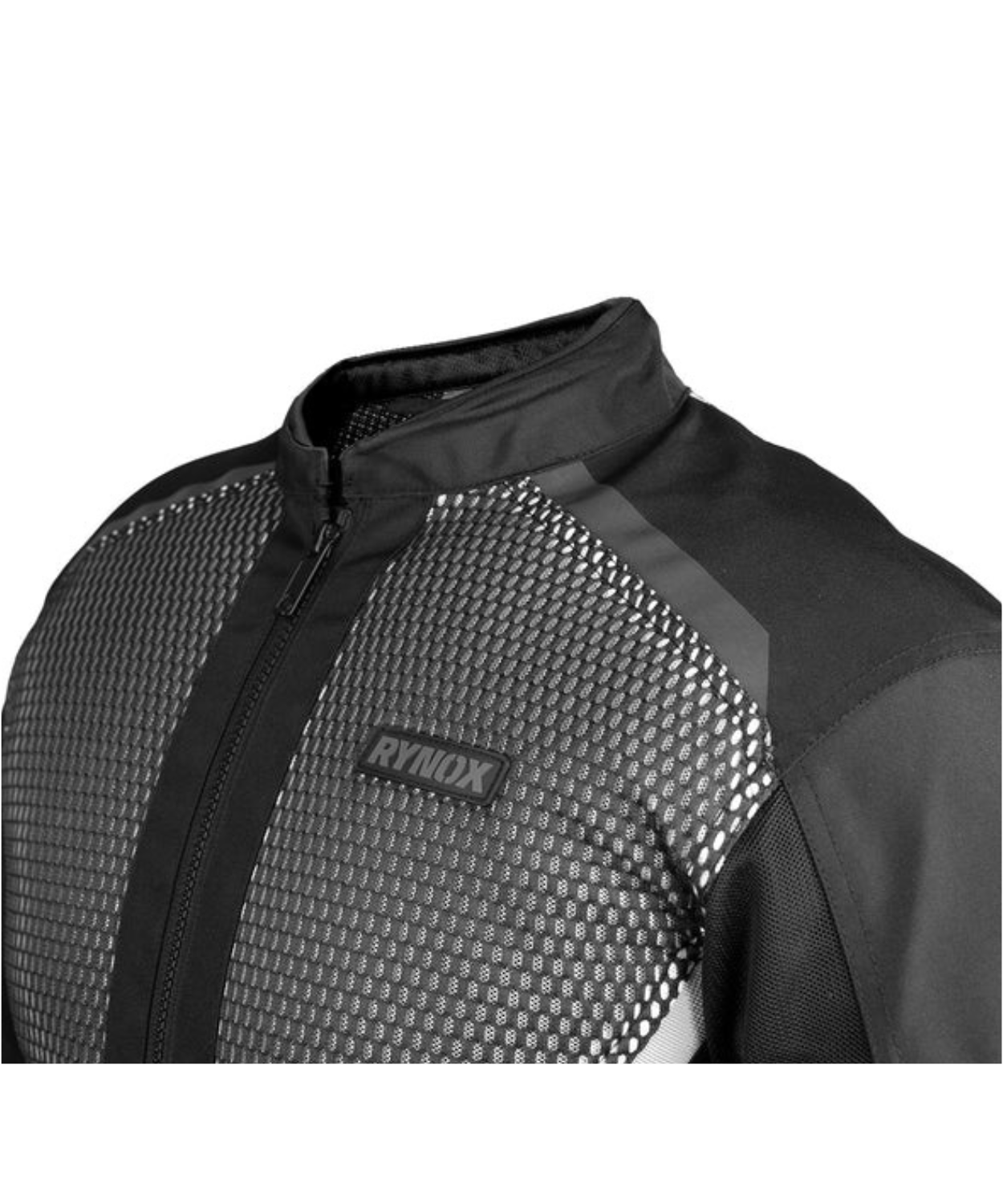Rynox Helium GT3 Jacket - Black White
