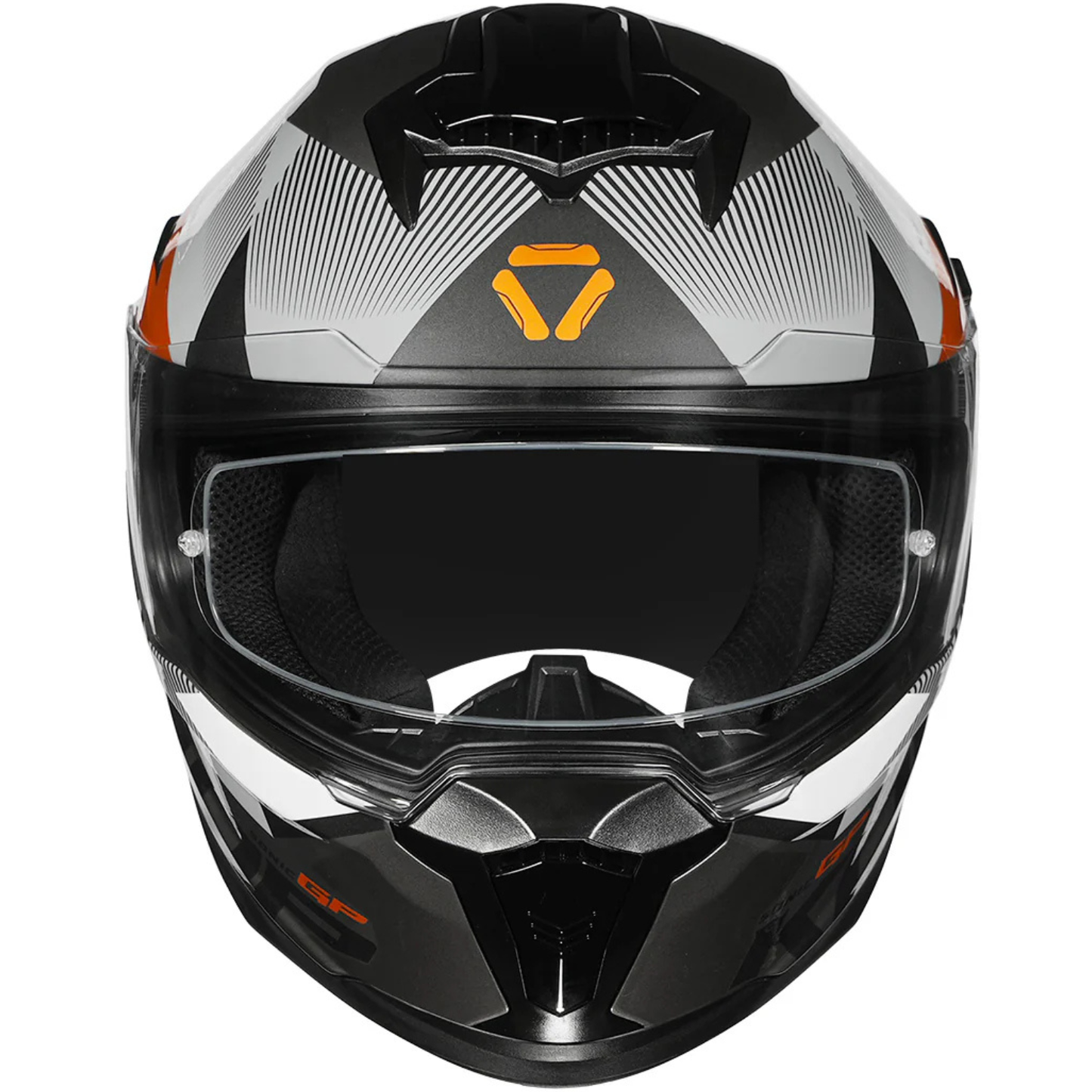 Korda Sonic GP Brave Helmet - Gloss Grey Gold