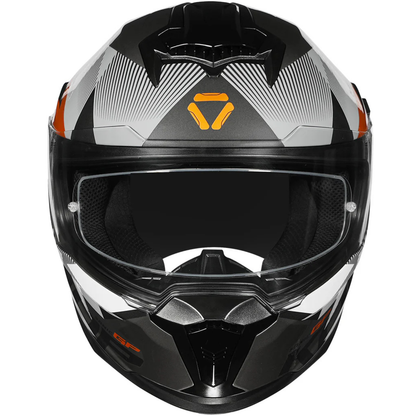 Korda Sonic GP Brave Helmet - Gloss Grey Gold