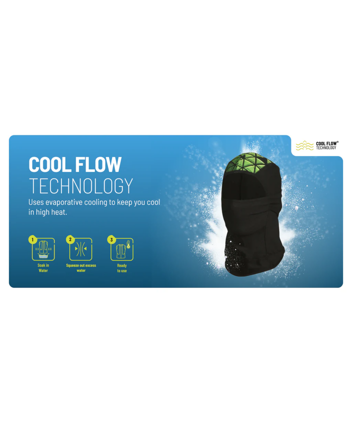 98 Fahren Glacier Coolflow Balaclava - Black - 98 Fahren