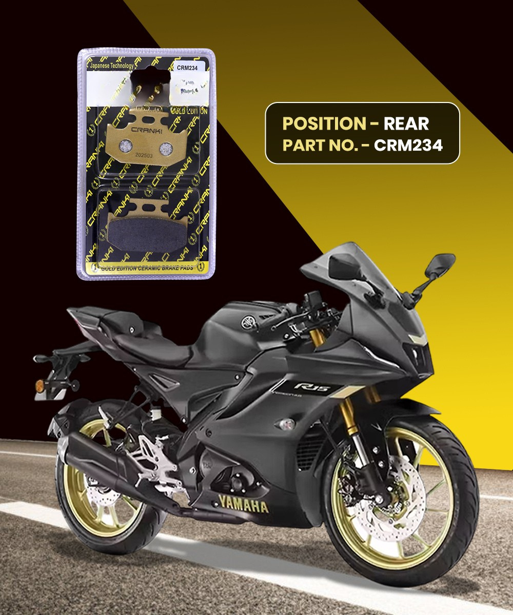 Crank1 Yamaha R15 V4 (2022) Ceramic Brake Pads
