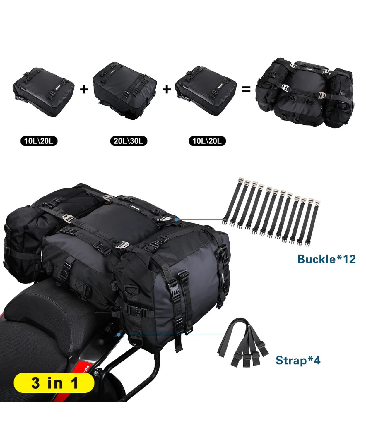 Rhinowalk 30L Tail Bag - MT21630