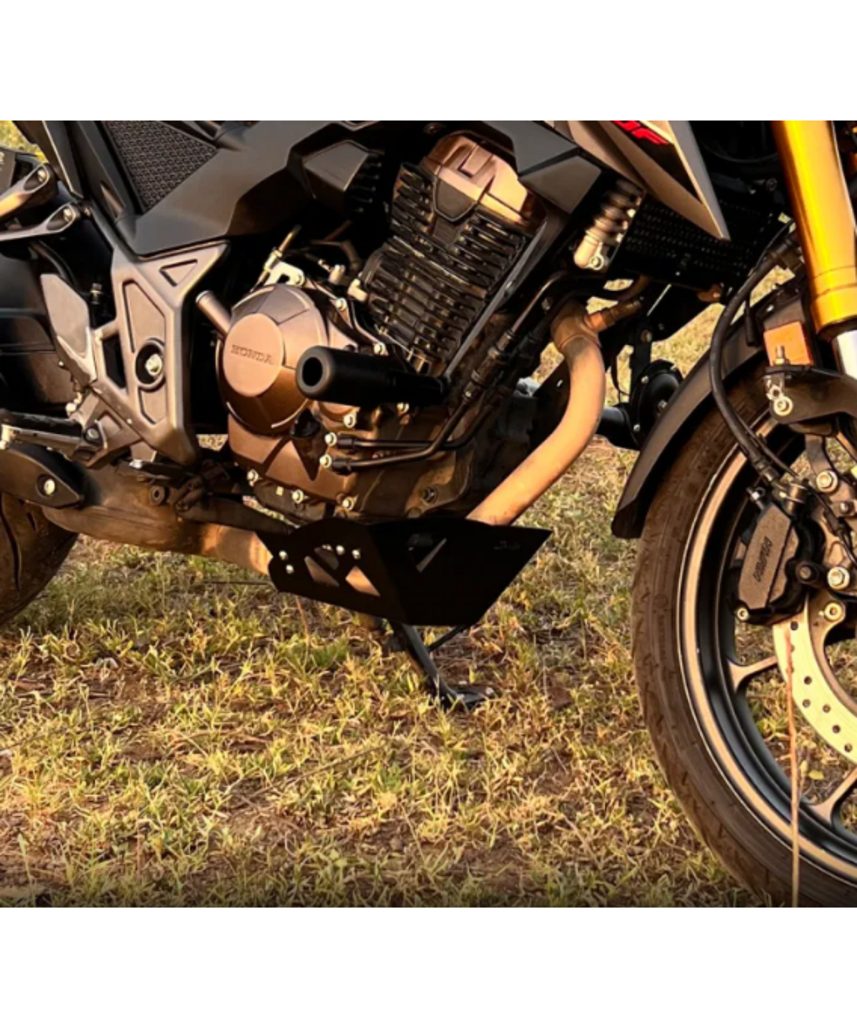 Zana Honda CB 300F Bash Plate MS - Black - ZI-8314 - Zana