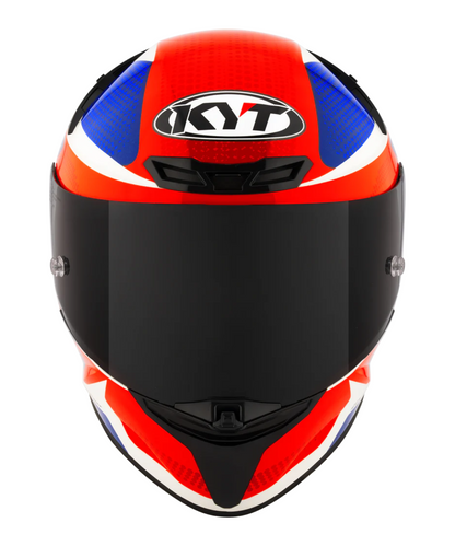 KYT TT-Revo Gear Helmet - Gloss Blue Red