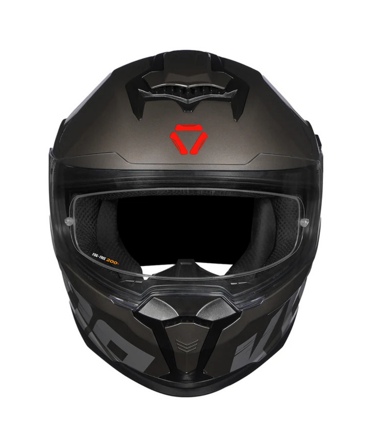 Korda Sonic GP Zhark Helmet - Gloss Grey Red - Korda