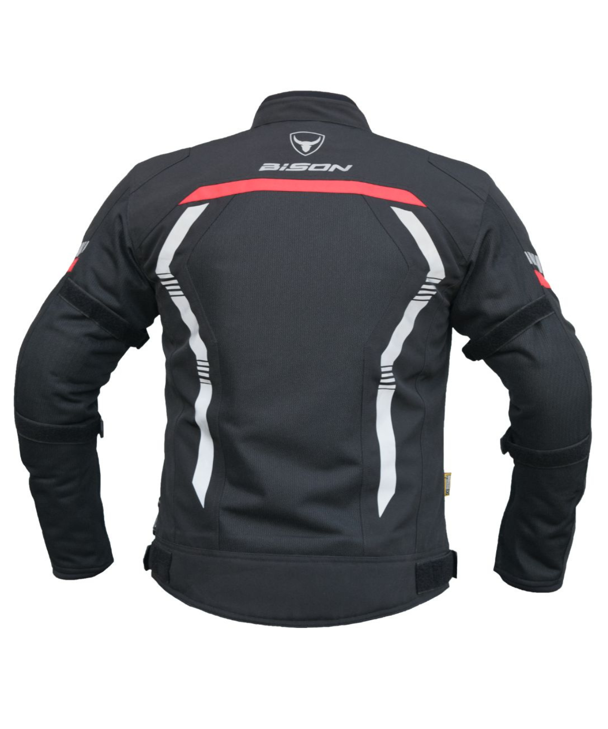 Bison ProGear Air Pro Riding Jacket - Black Red