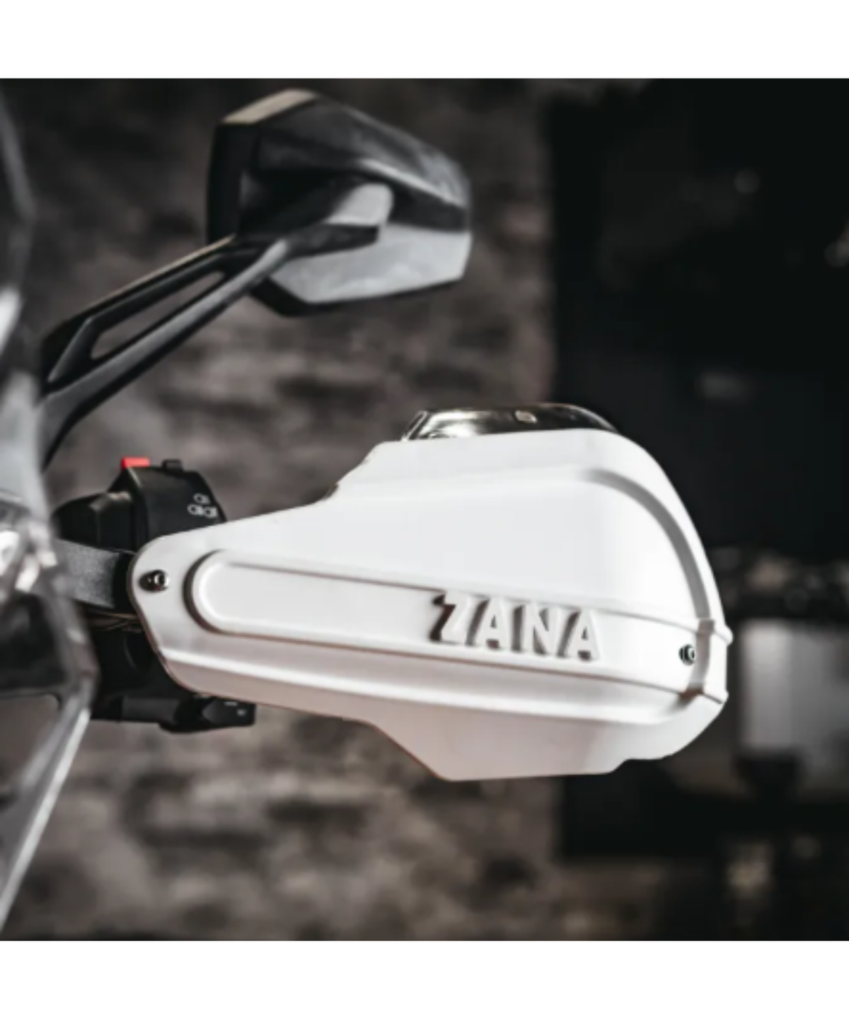 Zana KTM ADV 390 (2025) Hand Guard - White - ZI-8614-WW - Zana