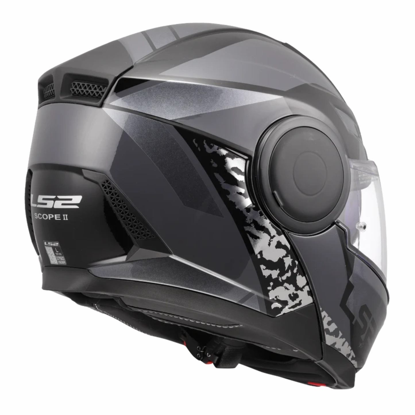 LS2 FF902 Scope II Oxyd Helmet - Gloss Black Titanium