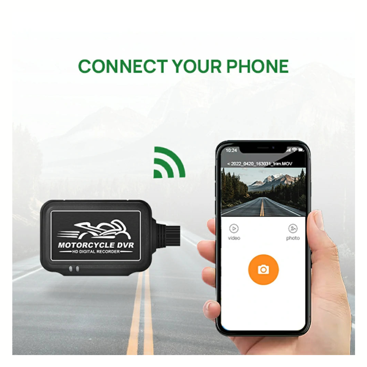 LBC Moto SE3 Universal Dashcam without Screen