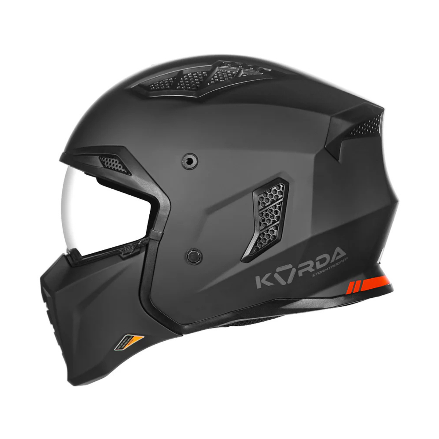 Korda Storm Trooper Solid Helmet - Matt Black