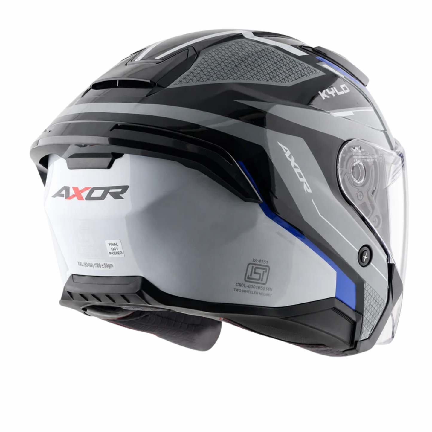 Axor Kylo Bliss Helmet - Gloss Grey Blue