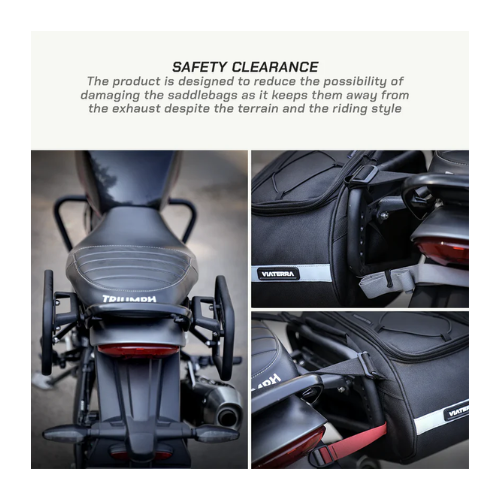 Viaterra Triumph Speed 400 Saddle Bag Rack - Viaterra