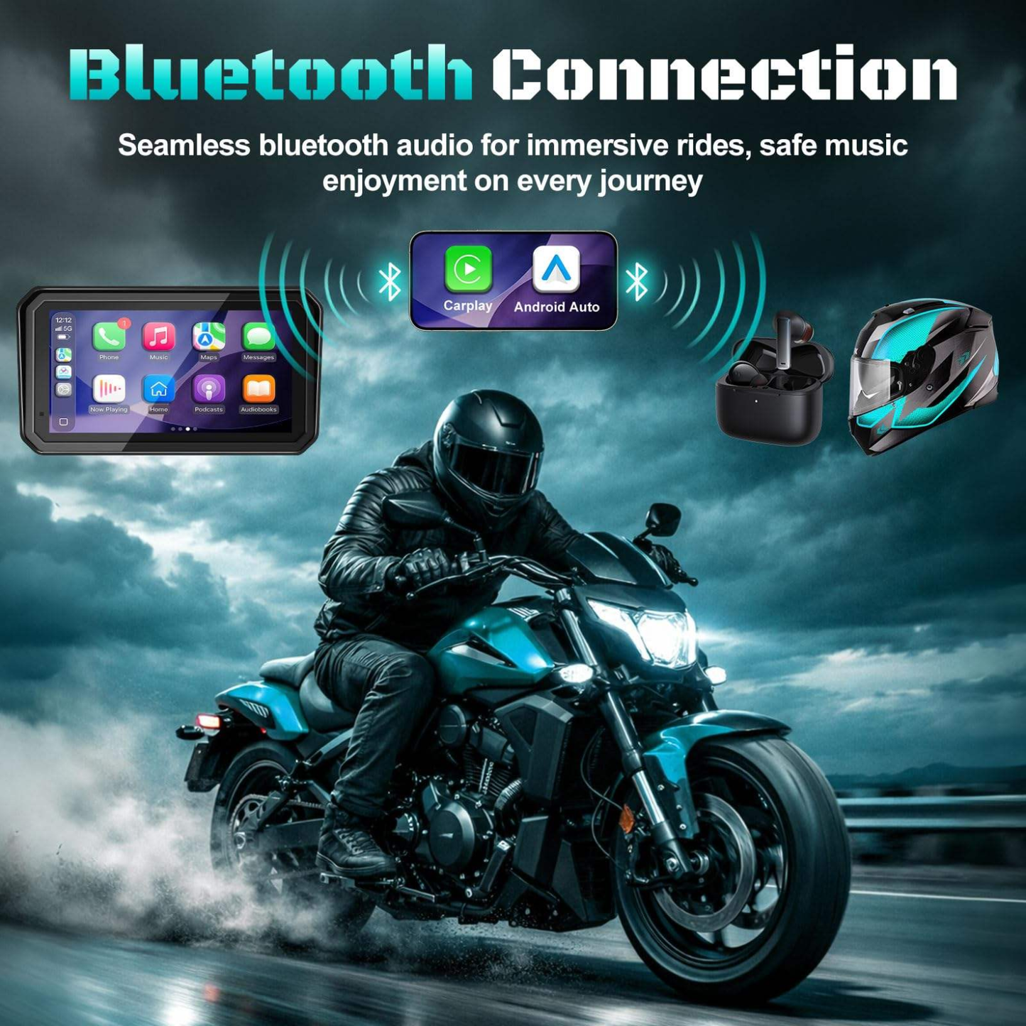 LBC Moto M3 Elite 6 Universal MAG Quick Release Navigation with TPMS