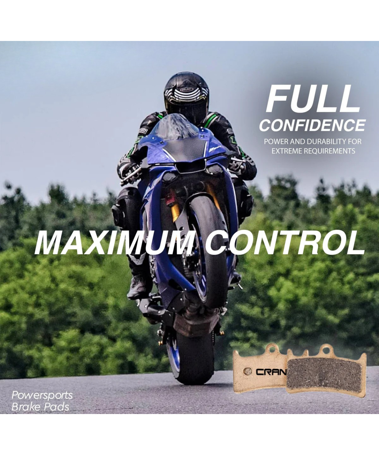 Crank1 BMW G310 GS Ceramic Brake Pads