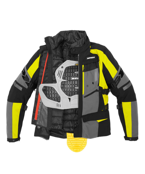 Spidi 4Season Evo Riding Jacket - Black Yellow