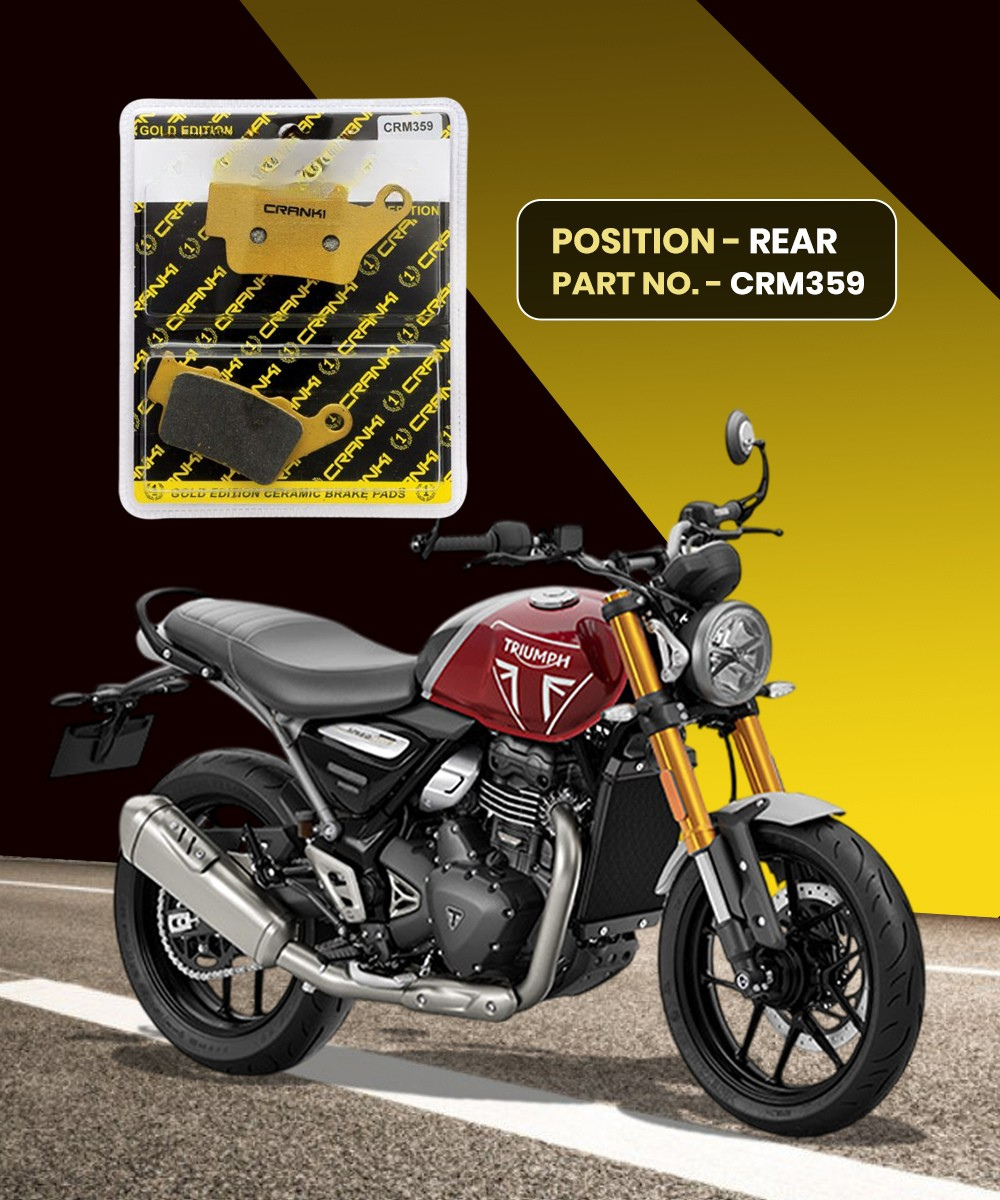 Crank1 Triumph Speed 400 Ceramic Brake Pads