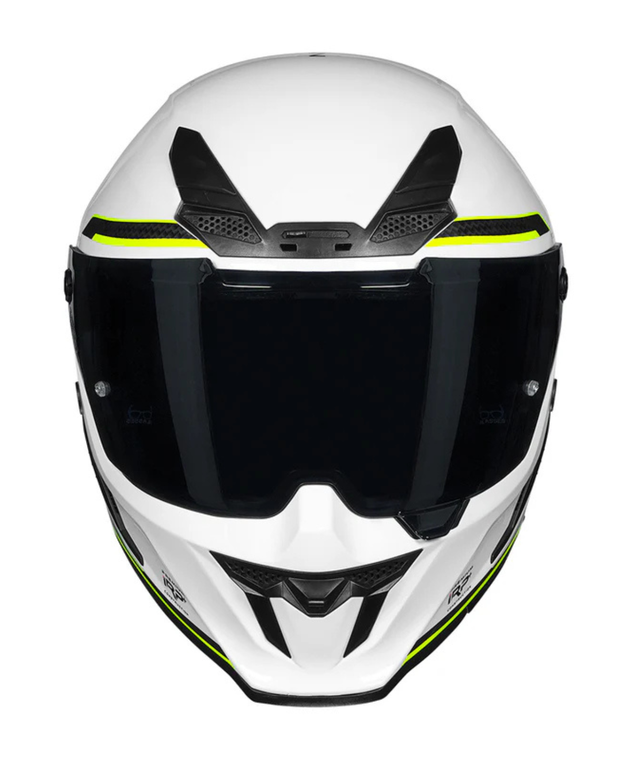 Korda Icon Tokio Helmet - Gloss White Fluorescent Yellow