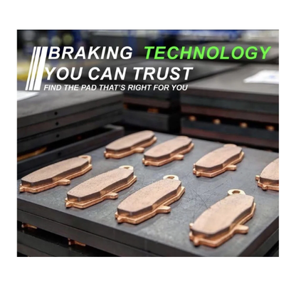 Crank1 Fully Sintered H2 Series Brake Pads for Triumph Daytona 675R (2011-2017)