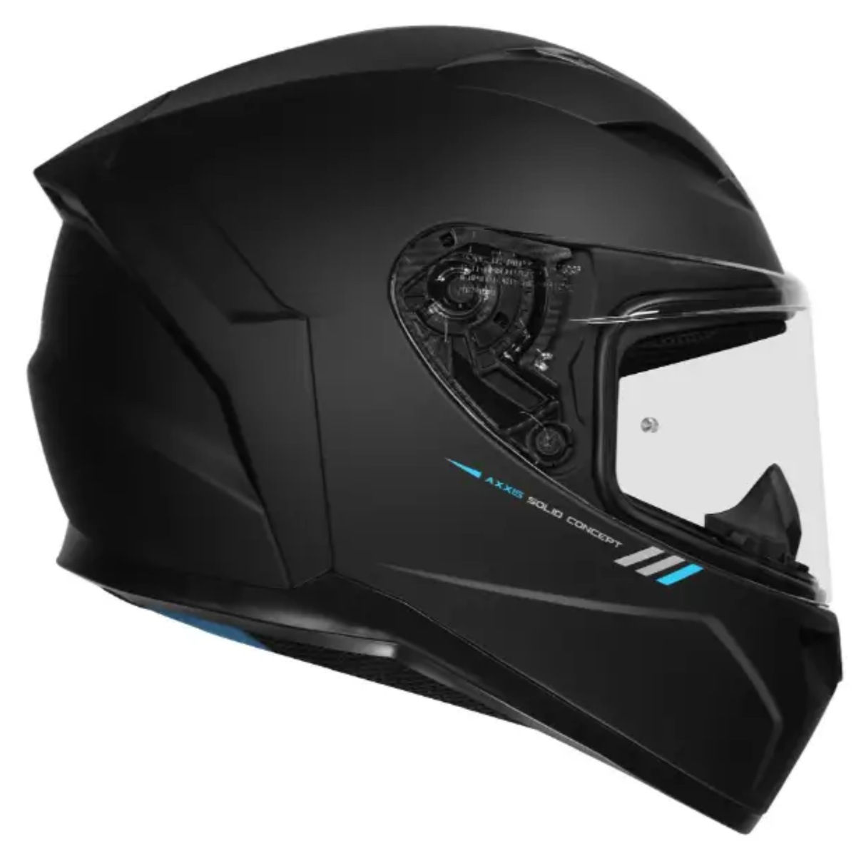 Axxis Segment Solid Matt Black Helmet - Axxis