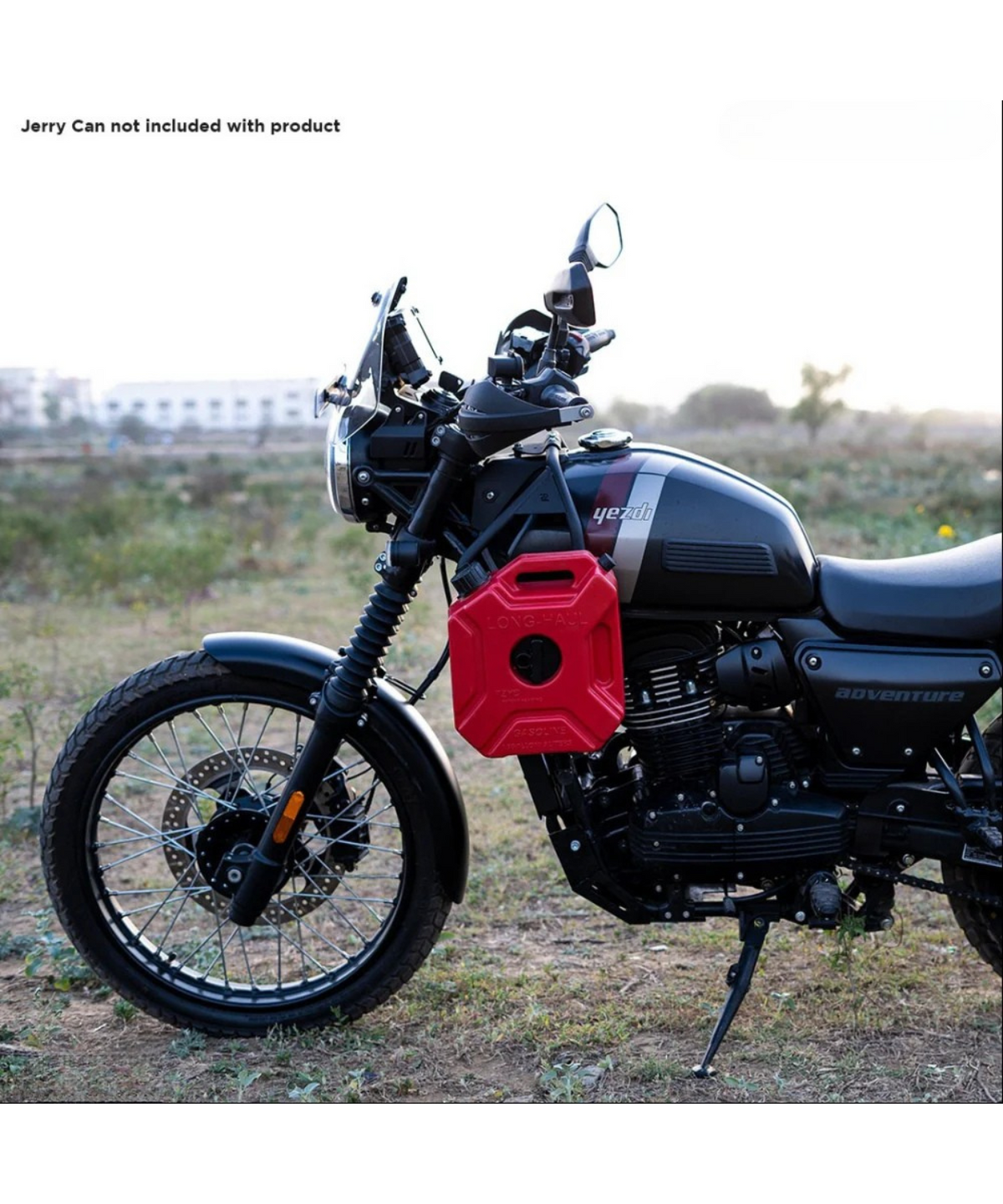 Zana Yezdi Adventure Tank Protection Guards and Jerry Can Holders - ZI-8184 - Zana