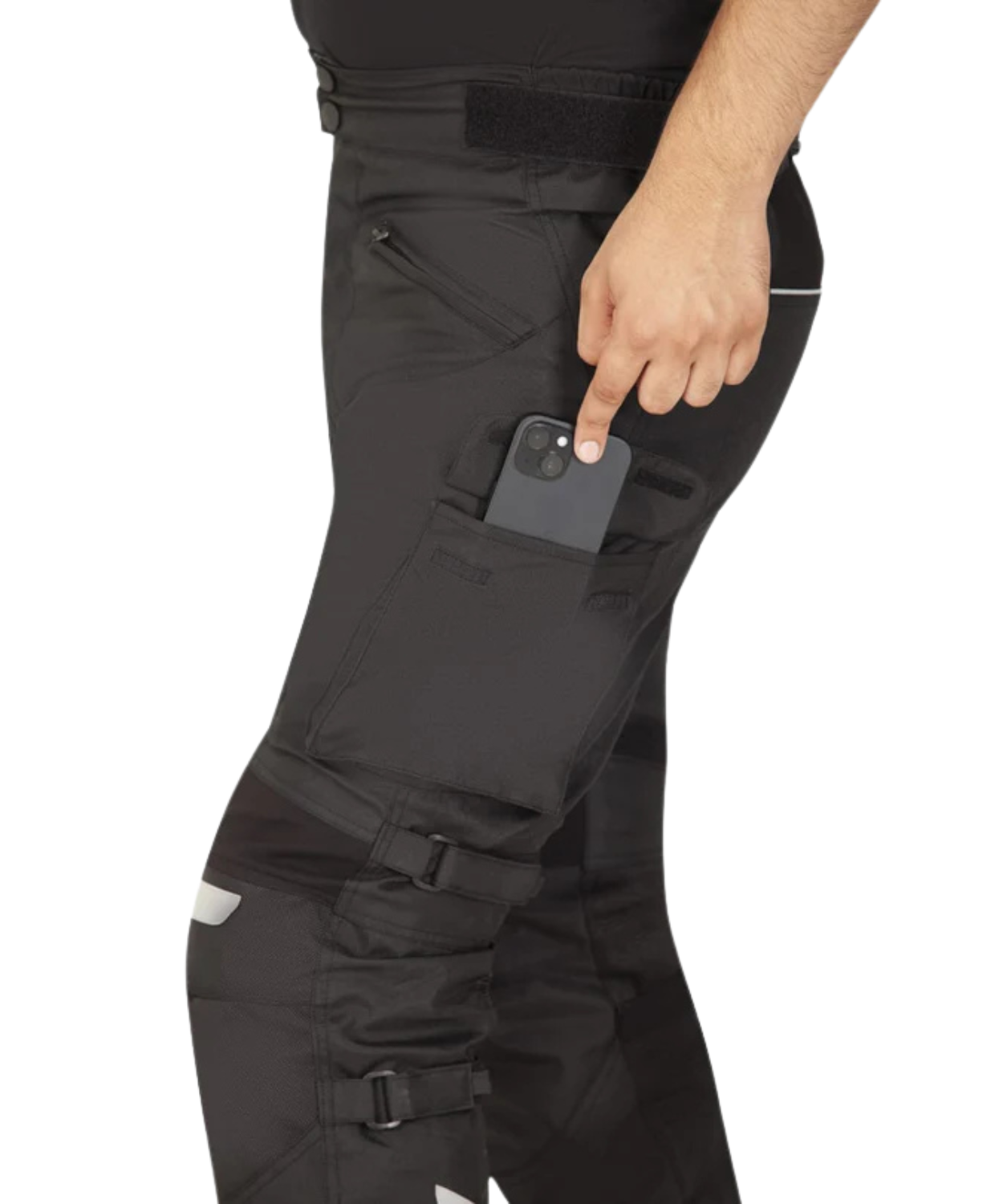 Lone Ranger Trotter Riding Pant with Tail Bone Protector - Black