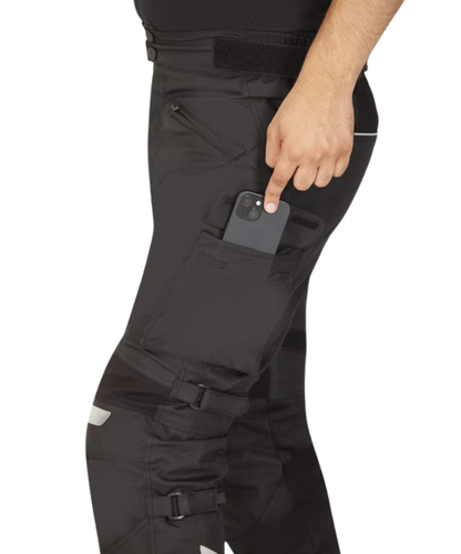 Lone Ranger Trotter Riding Pant with Tail Bone Protector - Black