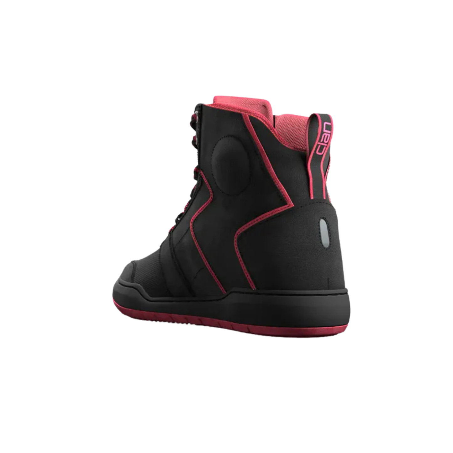 Clan Stealth with D3O Protectors Waterproof Riding Boot - Red