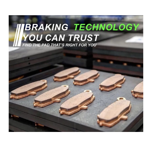 Crank1 Fully Sintered H2 Series Brake Pads for Triumph Bonneville Bobber (2017 Onward)