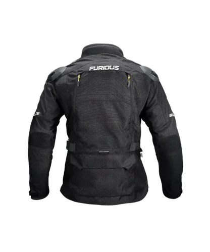 Solace Furious V4.0 Touring Jacket - Black
