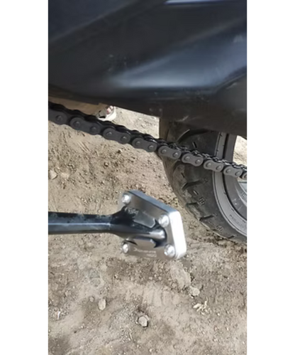 Motoverse Factory Customs Bigfoot Shoe Stand Extender for Bajaj Dominar 400 new -  MB-BAJ-DOMI