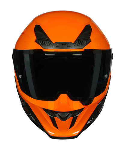 Korda Icon Duo Helmet - Gloss Black Orange