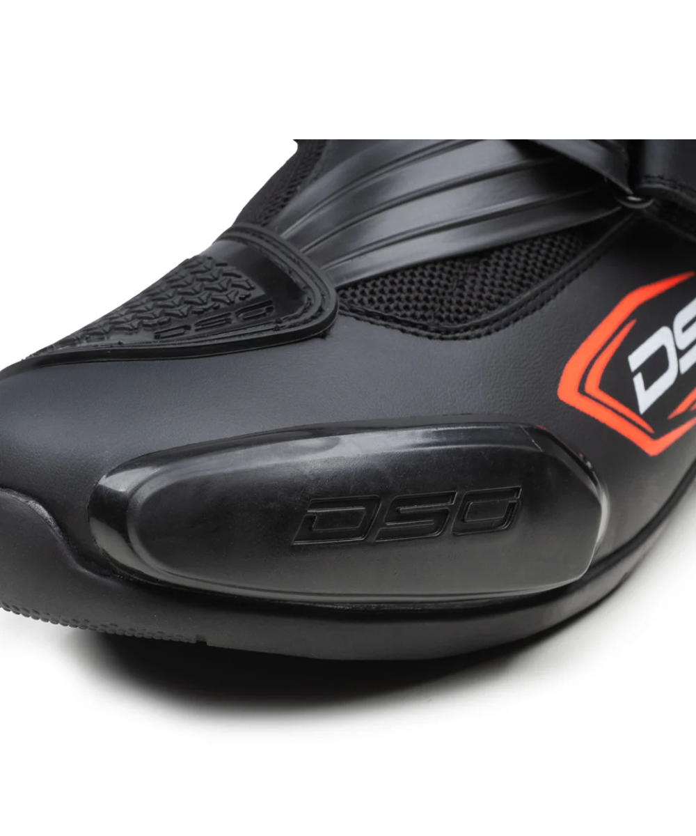 DSG GP-1 Riding Boots - Black Red