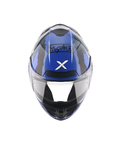 Axor Saber Sasuke Helmet - Gloss Dark Blue Black