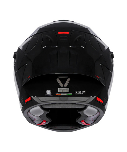 Korda Sonic GP Solid Helmet - Gloss Black