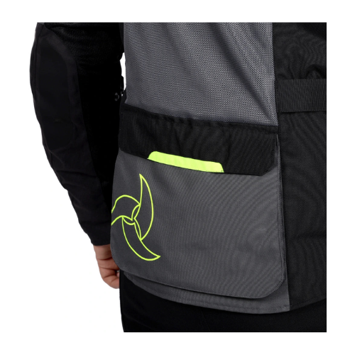 Raida Rover 2 Riding Jacket - Grey Hiviz