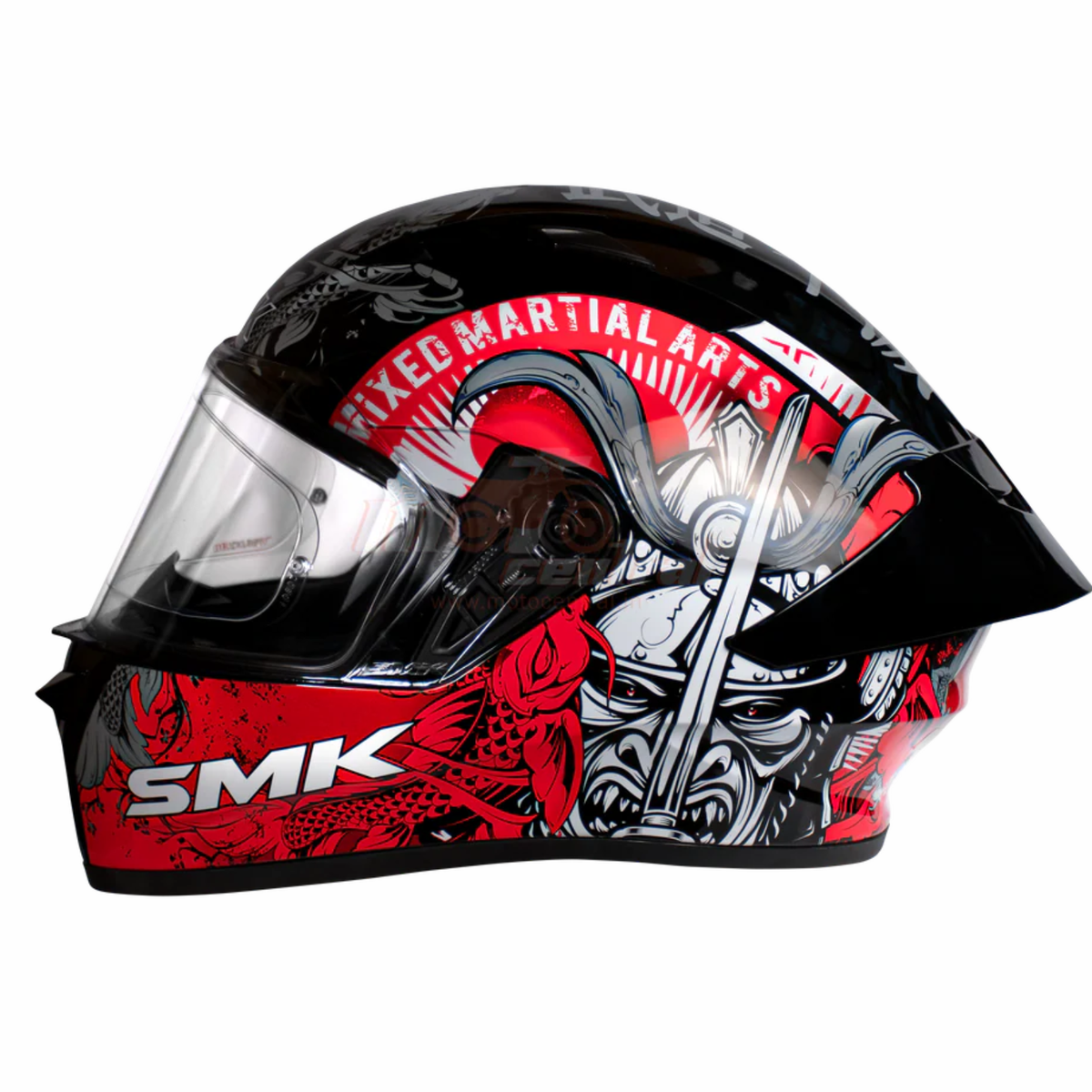 SMK Stellar Sports Samurai Graphics GL263 Helmet - SMK